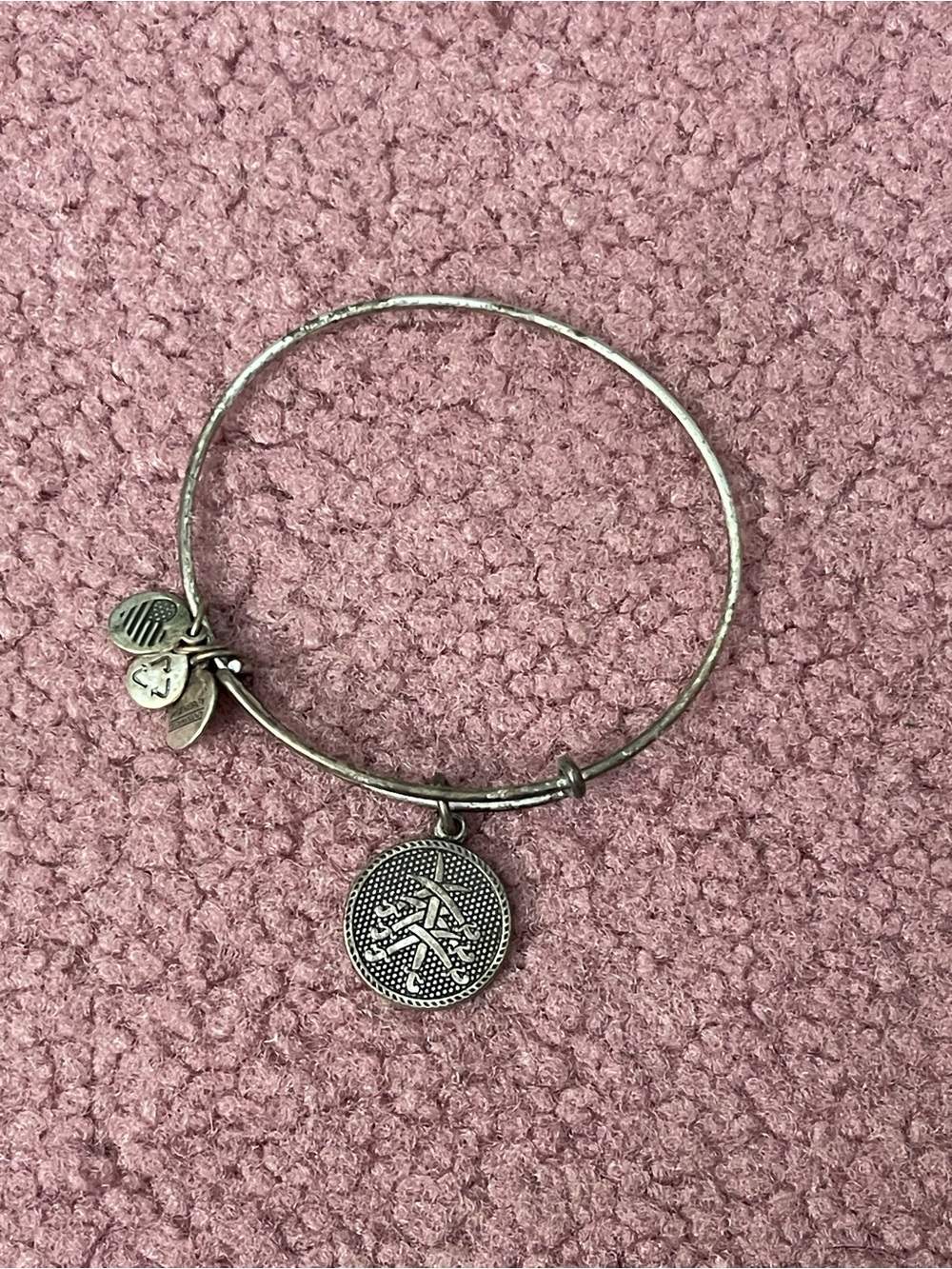 Alex & Ani Silver bangle